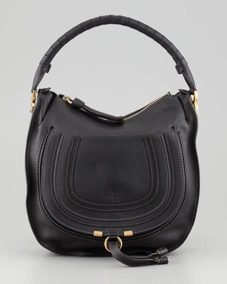 chloe marcie hobo medium vs large|chloe marcie handbags review.